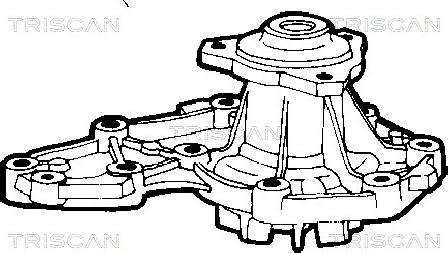 Triscan 8600 10877 - помпа Ren autosila-amz.com