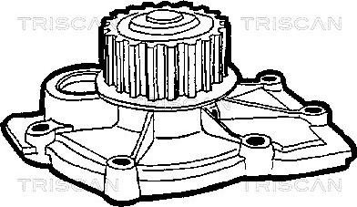 Triscan 8600 27985 - помпа Ren autosila-amz.com