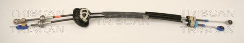 Triscan 8140 28707 - Трос, наконечник, ступенчатая коробка передач autosila-amz.com