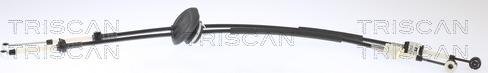 Triscan 8140 28730 - Трос, наконечник, ступенчатая коробка передач autosila-amz.com