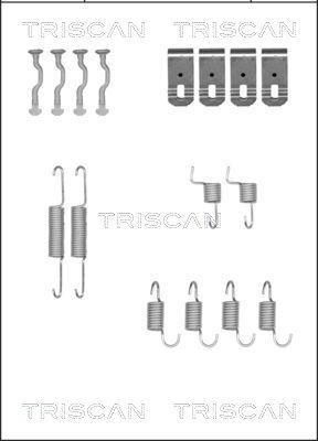 Triscan 8105 402540 - Комплектующие, стояночная тормозная система autosila-amz.com