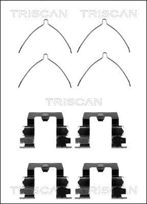 Triscan 8105 501576 - Комплектующие для колодок дискового тормоза autosila-amz.com