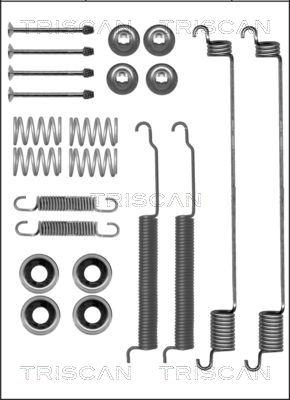 Triscan 8105 142566 - Комплектующие, барабанный тормозной механизм autosila-amz.com