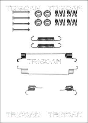Triscan 8105 152540 - Комплектующие, барабанный тормозной механизм autosila-amz.com