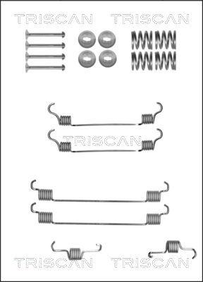 Triscan 8105 102597 - Комплектующие, барабанный тормозной механизм autosila-amz.com