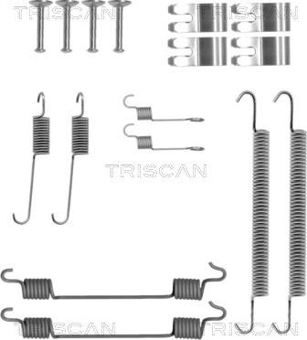 Triscan 8105 172470 - Комплектующие, барабанный тормозной механизм autosila-amz.com