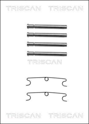 Triscan 8105 291601 - Комплектующие для колодок дискового тормоза autosila-amz.com