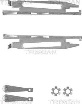 Triscan 8105 293001 - Комплект регулятора, барабанный тормозной механизм autosila-amz.com