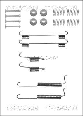 Triscan 8105 212001 - Комплектующие, барабанный тормозной механизм autosila-amz.com