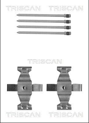 Triscan 8105 231613 - Комплектующие для колодок дискового тормоза autosila-amz.com