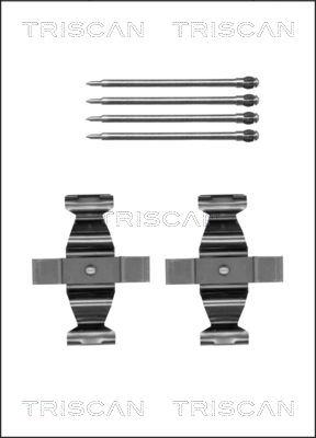 Triscan 8105 231612 - Комплектующие для колодок дискового тормоза autosila-amz.com