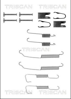 Triscan 8105 232559 - Комплектующие, барабанный тормозной механизм autosila-amz.com