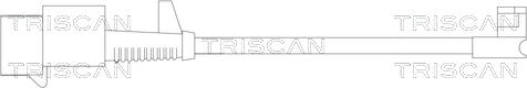 Triscan 8115 15001 - Сигнализатор, износ тормозных колодок autosila-amz.com