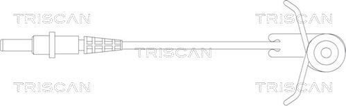 Triscan 8115 10005 - Сигнализатор, износ тормозных колодок autosila-amz.com