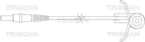 Triscan 8115 10006 - Сигнализатор, износ тормозных колодок autosila-amz.com