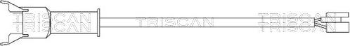 Triscan 8115 10002 - Сигнализатор, износ тормозных колодок autosila-amz.com