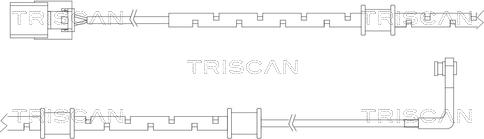 Triscan 8115 10013 - Сигнализатор, износ тормозных колодок autosila-amz.com