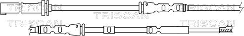 Triscan 8115 11058 - Сигнализатор, износ тормозных колодок autosila-amz.com