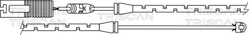 Triscan 8115 11019 - Сигнализатор, износ тормозных колодок autosila-amz.com