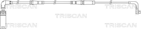 Triscan 8115 11027 - Сигнализатор, износ тормозных колодок autosila-amz.com