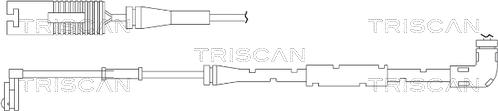 Triscan 8115 17009 - Сигнализатор, износ тормозных колодок autosila-amz.com