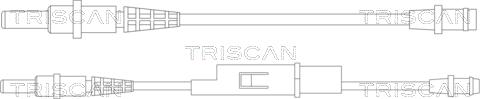 Triscan 8115 38003 - Сигнализатор, износ тормозных колодок autosila-amz.com