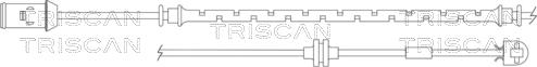 Triscan 8115 24019 - Сигнализатор, износ тормозных колодок autosila-amz.com