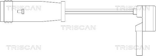 Triscan 8115 23005 - Сигнализатор, износ тормозных колодок autosila-amz.com