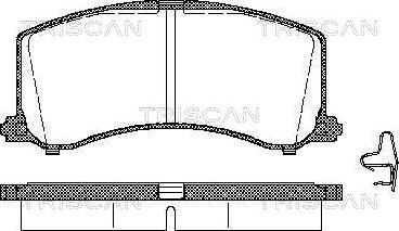 OEMparts MP-2284 - Тормозные колодки, дисковые, комплект autosila-amz.com