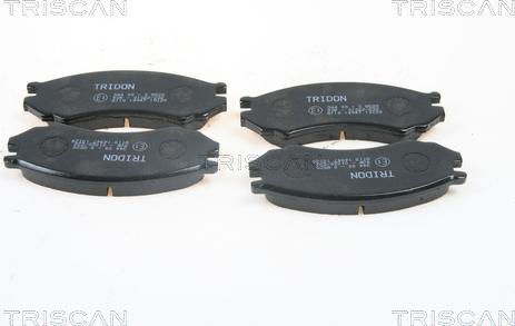 Triscan 8110 14947 - Тормозные колодки, дисковые, комплект autosila-amz.com