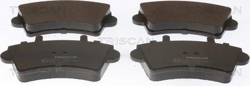 Triscan 8110 10527 - Тормозные колодки, дисковые, комплект autosila-amz.com
