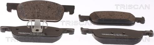 Triscan 8110 10610 - Тормозные колодки, дисковые, комплект autosila-amz.com