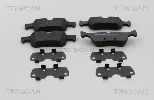 Triscan 8110 11062 - Тормозные колодки, дисковые, комплект autosila-amz.com