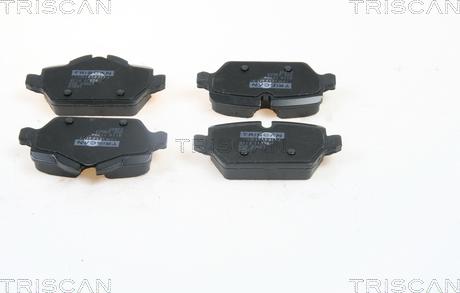 Triscan 8110 11024 - Тормозные колодки, дисковые, комплект autosila-amz.com