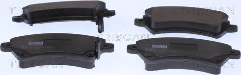 Triscan 8110 13058 - Тормозные колодки, дисковые, комплект autosila-amz.com