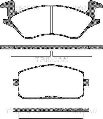 Spidan 31268 - Тормозные колодки, дисковые, комплект autosila-amz.com