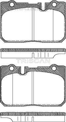 Unipart GBP1384AF - Тормозные колодки, дисковые, комплект autosila-amz.com