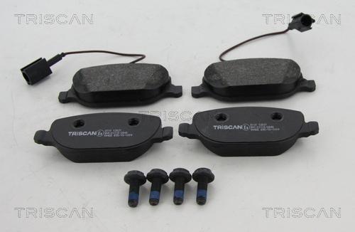 Triscan 8110 12021 - Тормозные колодки, дисковые, комплект autosila-amz.com