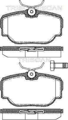 BENDIX 571826B - Тормозные колодки, дисковые, комплект autosila-amz.com