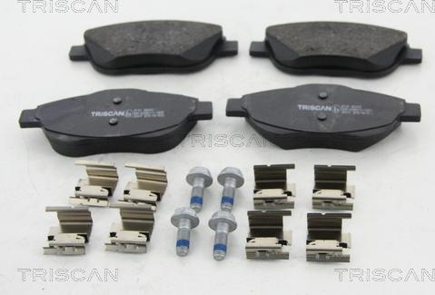 Triscan 8110 38009 - Тормозные колодки, дисковые, комплект autosila-amz.com