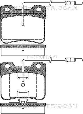 Magneti Marelli PF0165 - Тормозные колодки, дисковые, комплект autosila-amz.com