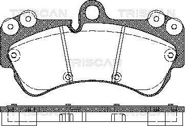 VW 95535193906 - Тормозные колодки, дисковые, комплект autosila-amz.com