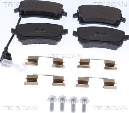 Triscan 8110 29056 - Тормозные колодки, дисковые, комплект autosila-amz.com