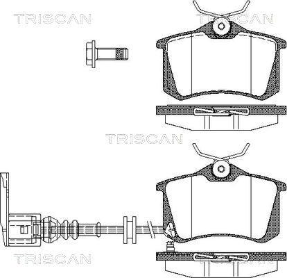 Magneti Marelli PF0442 - Тормозные колодки, дисковые, комплект autosila-amz.com