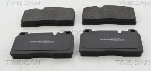 Triscan 8110 29180 - Тормозные колодки, дисковые, комплект autosila-amz.com