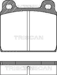 Spidan 0.080049 - Тормозные колодки, дисковые, комплект autosila-amz.com