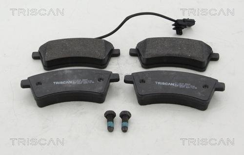 Triscan 8110 25043 - Тормозные колодки, дисковые, комплект autosila-amz.com