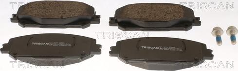 Triscan 8110 25054 - Тормозные колодки, дисковые, комплект autosila-amz.com