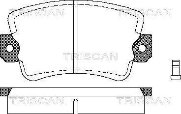 Pagid T6088ECO - Тормозные колодки, дисковые, комплект autosila-amz.com