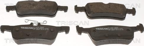 Triscan 8110 28065 - Тормозные колодки, дисковые, комплект autosila-amz.com